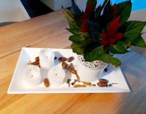 Herbstteller Dekoration Herbst